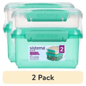 2 pack ClipMate  Sandwich Plastic Food Storage