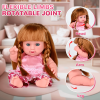 21CM Fully Rubberized Girl Doll