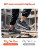 Steel Toe Shoes for Men US Size 9.5 Athletic Work Shoe Sneakers Black